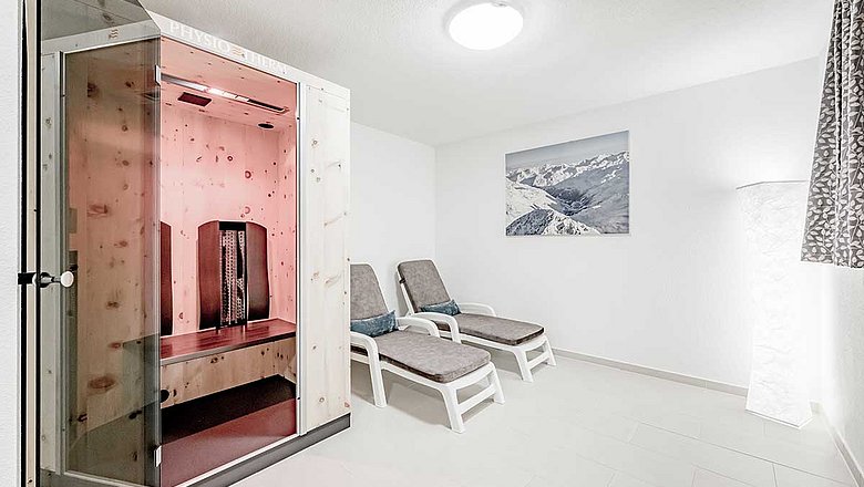 Physiotherm infrared cabin