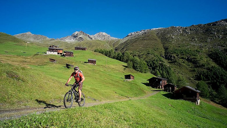 Mountain biking