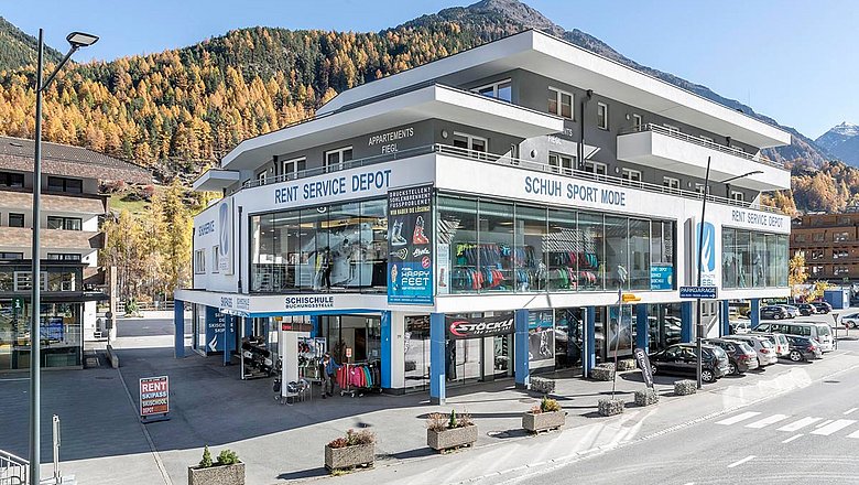 Bike-Verleih und Service in der Sporthütte Fiegl